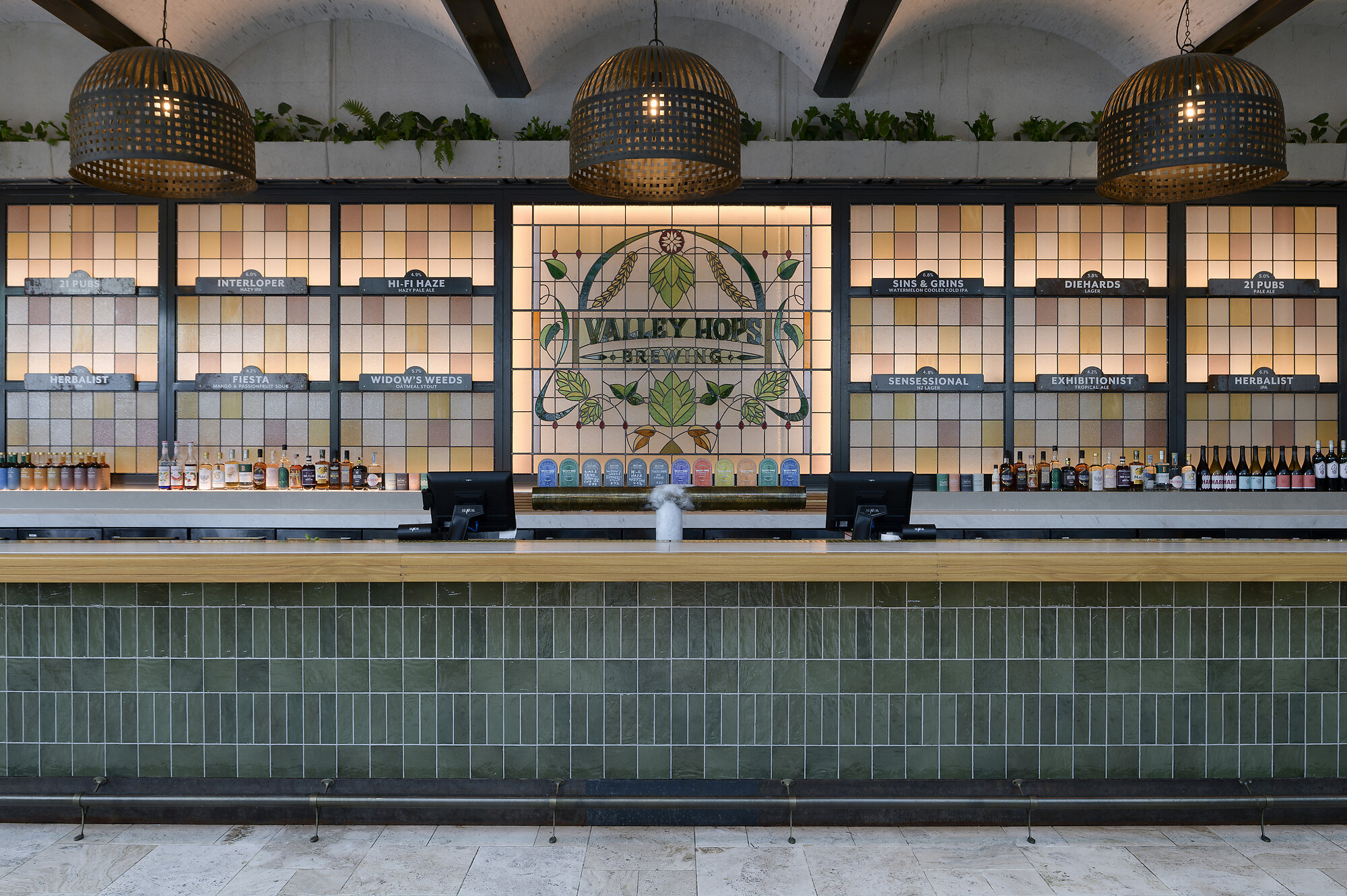 Interior photograph of Valley Hops Brewing by Mindi Cooke